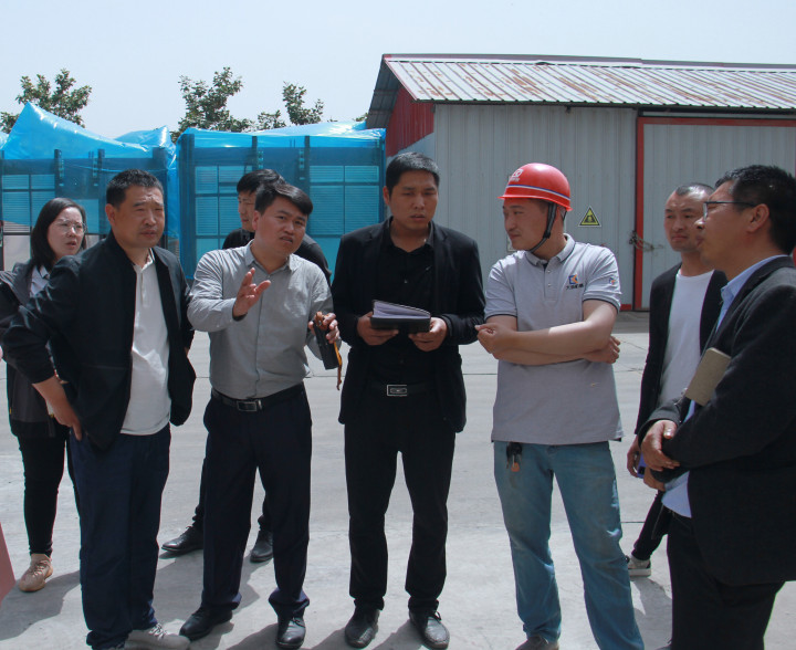 客戶蒞臨大誠廠區(qū)考察 客戶蒞臨大誠廠區(qū)考察