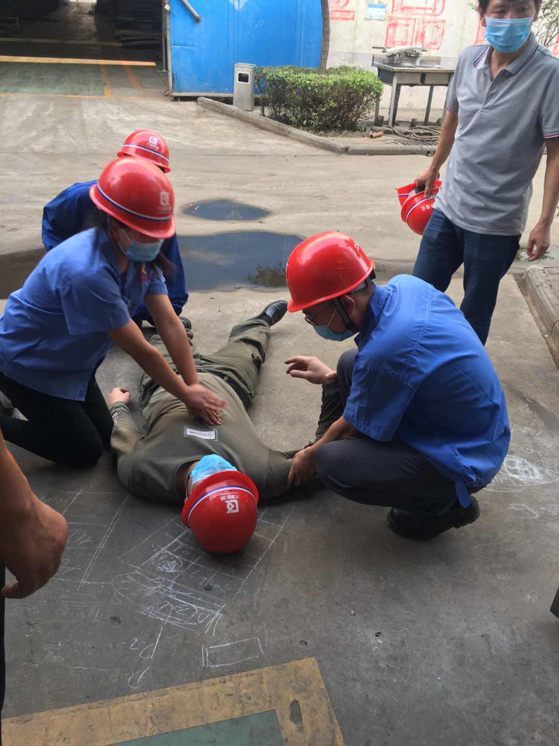 防微杜漸，大誠(chéng)機(jī)械應(yīng)急演練
